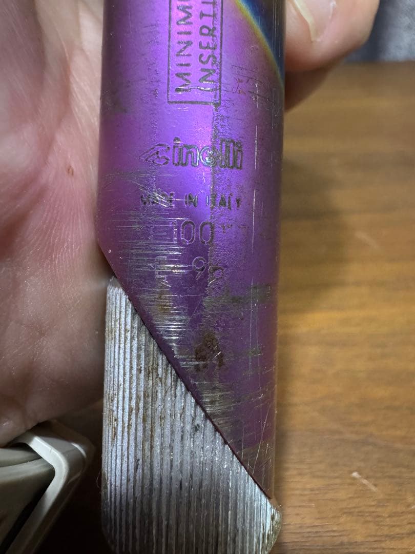 チネリ チタン製ステム マルチカラー GRAMMO