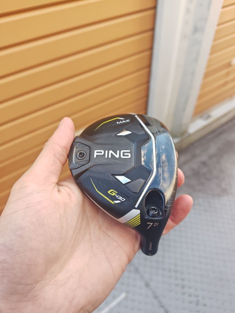 PING　g430 7wヘッド（ピンツアーのみ付き） ピンG430MAX・7番ウッドPINGツアーブラック試打評価 - Golf Powers