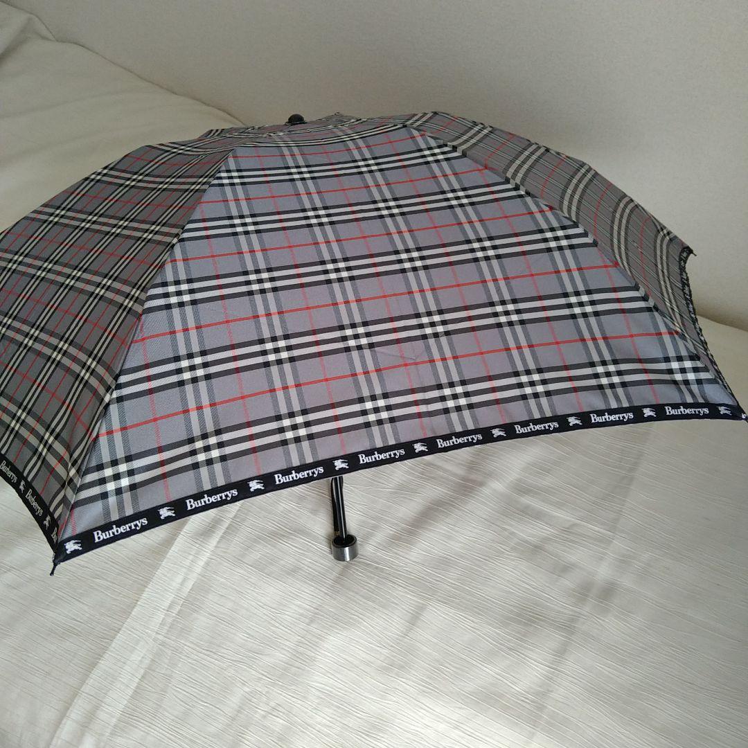 Burberrys　バーバリー　折たたみ傘　未使用品 楽天市場】バーバリー BURBERRY 折り畳み傘 ノバチェック レッドx