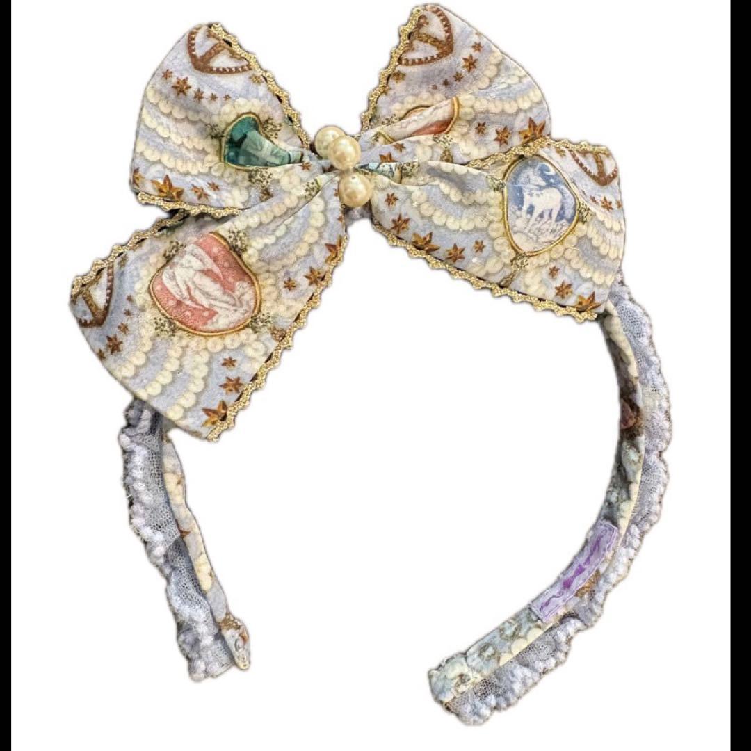 Angelic Pretty Dreamy Jewelカチューシャ サックス - メルカリ