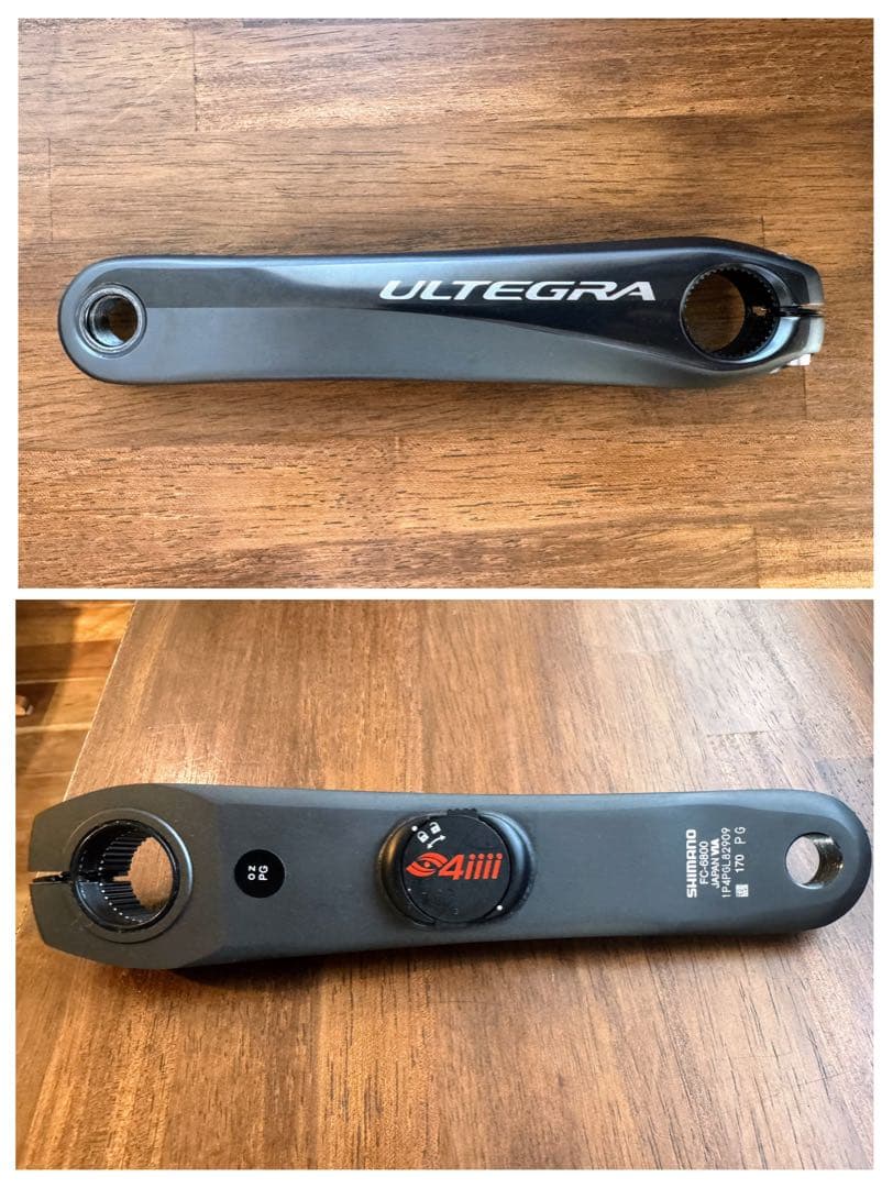 パーツ 4iiii Precision2.0 3D Ultegra 6800 170mm パーツ 4iiii Precision2.0 3D Ultegra 6800 170mm パーツ 4iiii