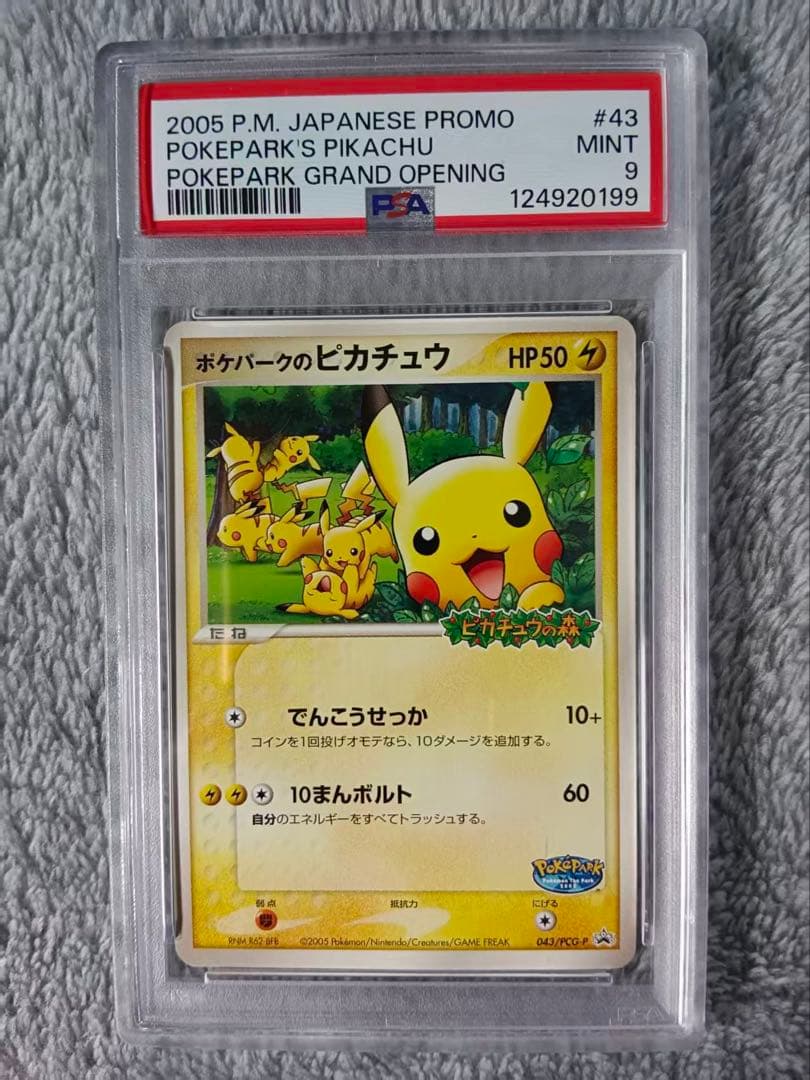 ポケモンカード　ポケパークのピカチュウ　PSA9 Carte_PokéPark_Forest_004.png