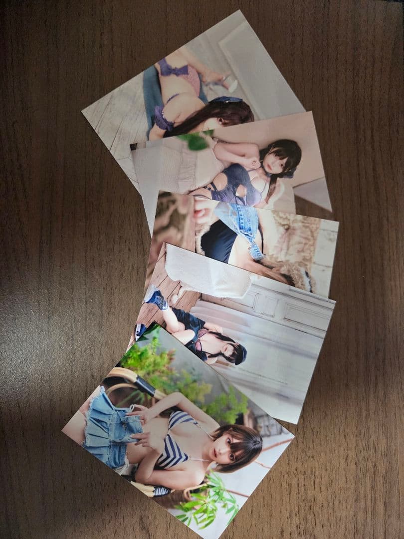 早瀬みる 写真集 プロマイド メッセージカード クリアファイル