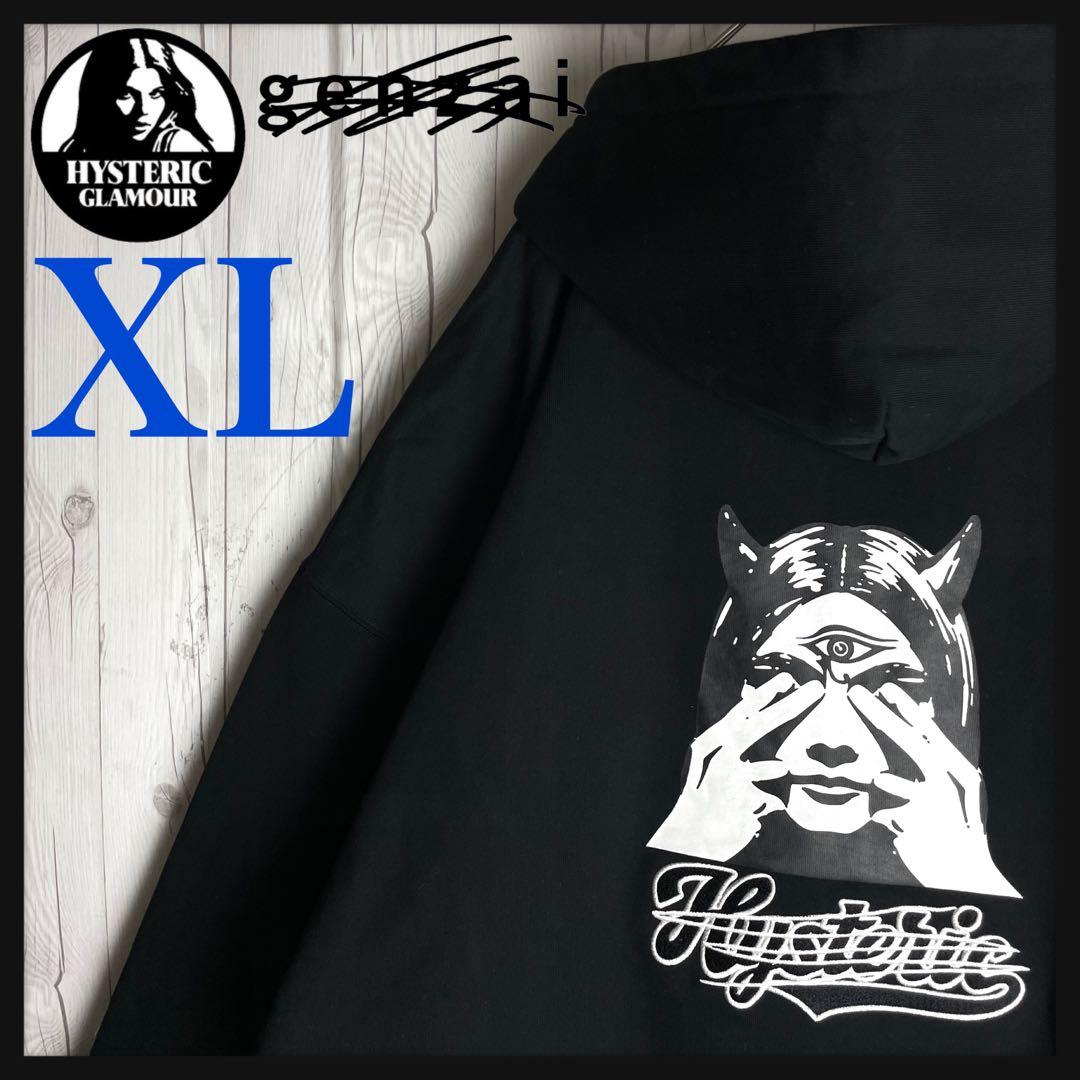 超限定品】ヒステリックグラマー×ゲンザイ☆刺繍ロゴ デビルガール