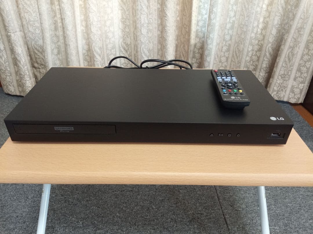 LG Ultra HD ブルーレイプレーヤー UBK80 Amazon.com: LG UBK80 4K Ultra-HD Blu-ray Player with HDR