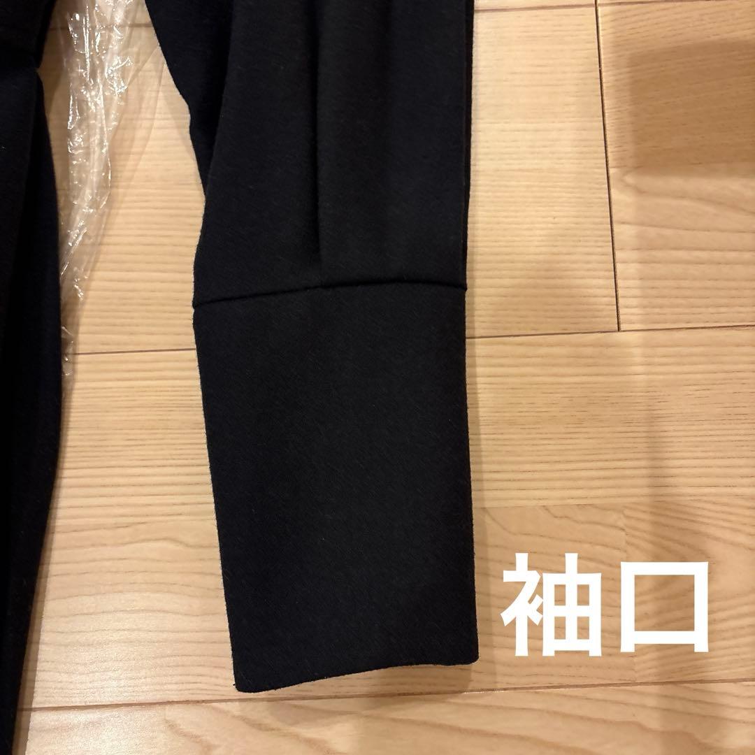 美品】Ameri アメリヴィンテージ バックプリーツロングコート ネイビー