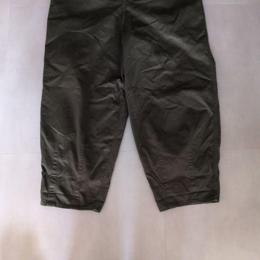 Graphpaper(グラフペーパー)パラシュートパンツ カーキ オリーブ