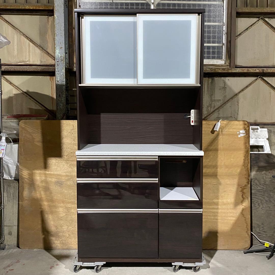 カエル様専用 △【期間限定】ニトリ キッチンボード アルミナ2 100BK