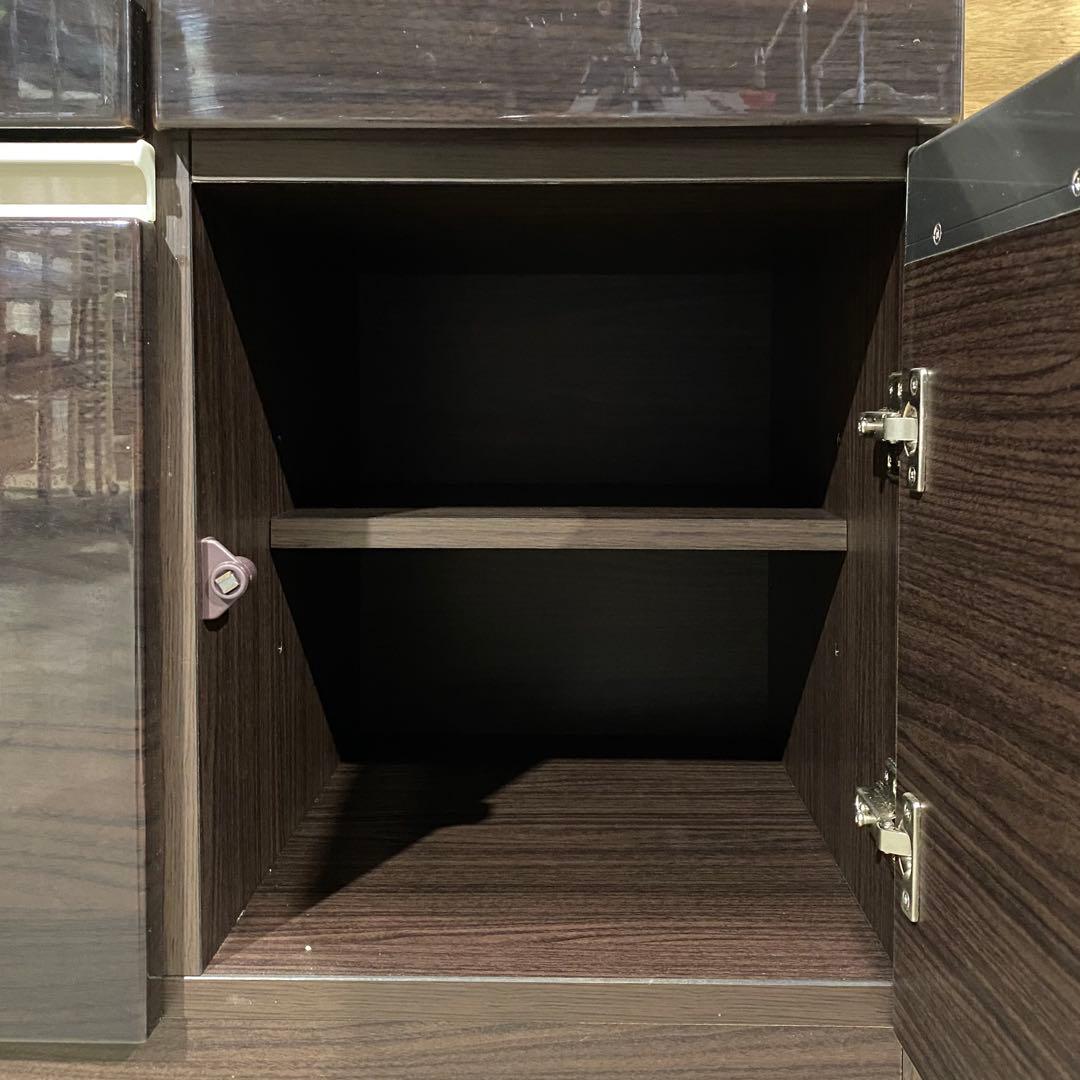 カエル様専用 △【期間限定】ニトリ キッチンボード アルミナ2 100BK