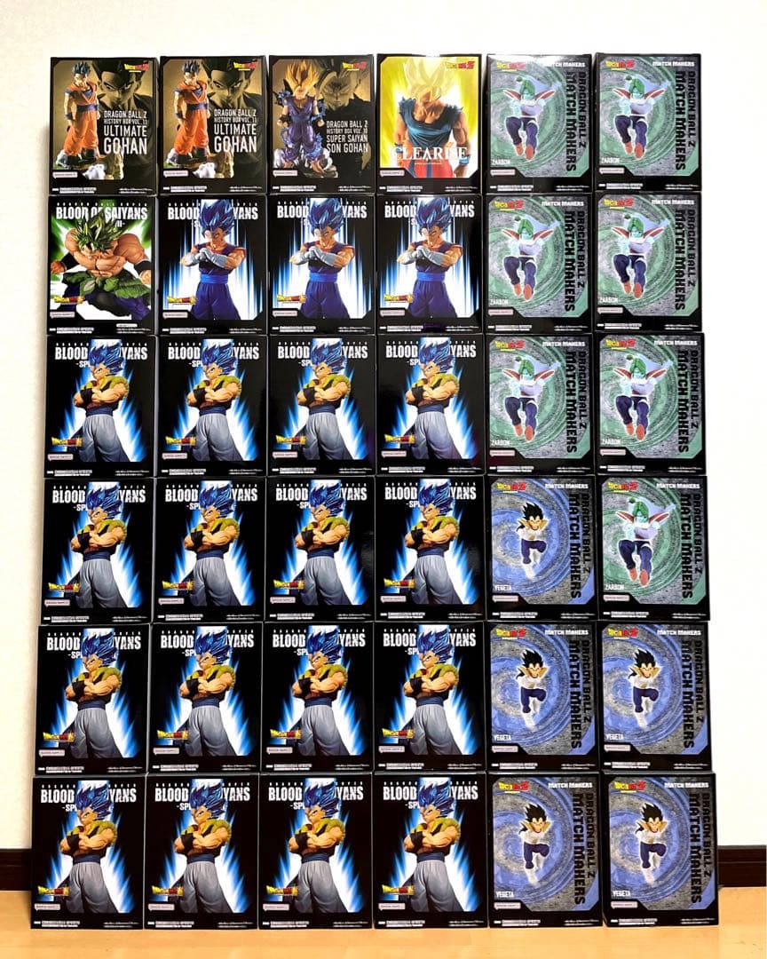 ドラゴンボールZ MATCH MAKERS フィギュア 36個まとめ売り