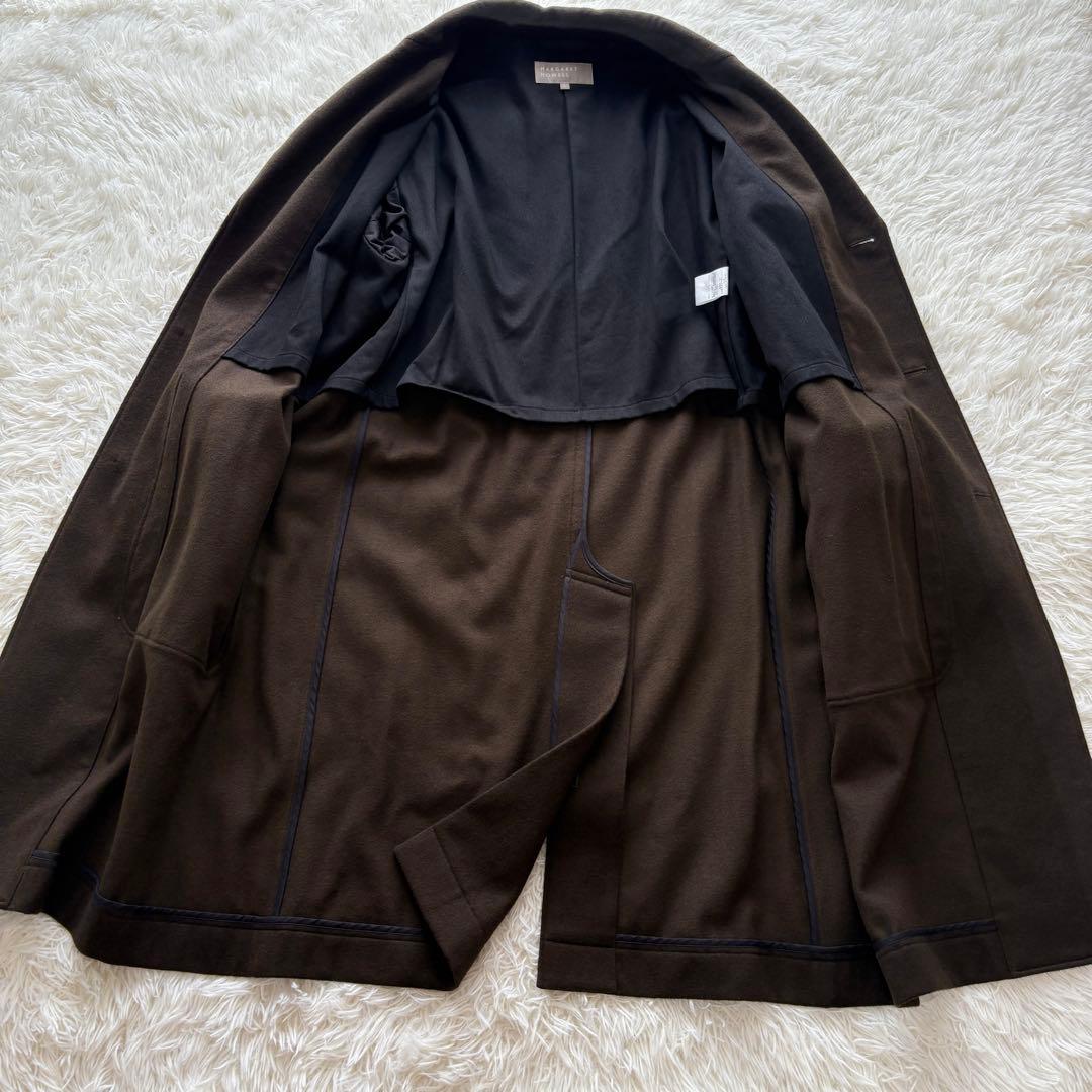 美品】2022 マーガレットハウエル DRY MELTON カーキ L コート - メルカリ