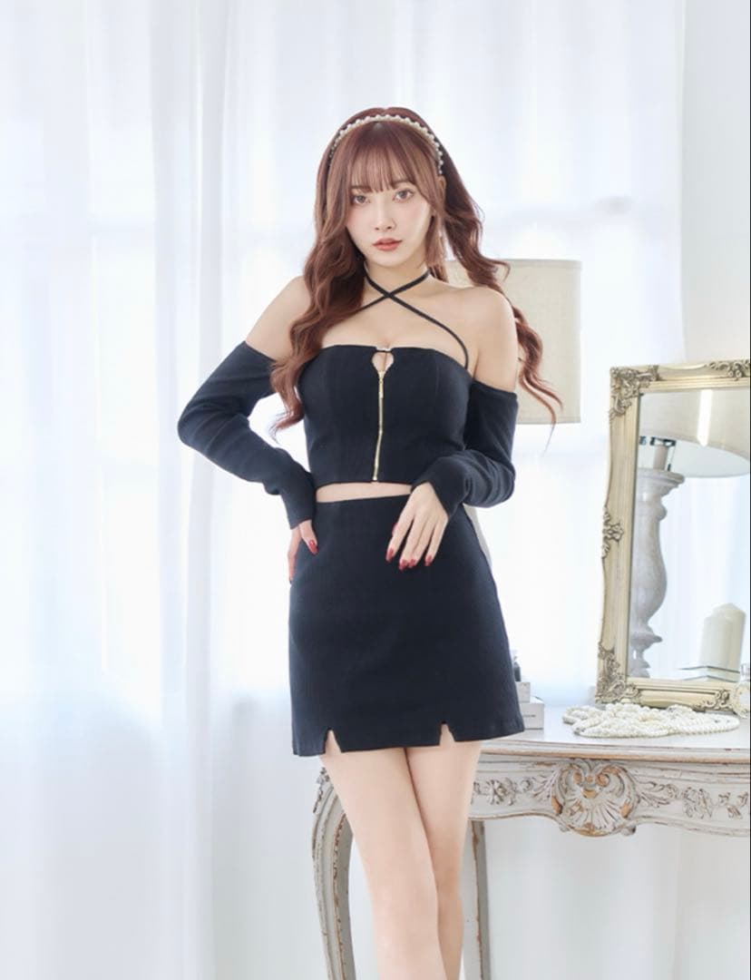 ROBE de FLEURS Glossy/ローブドフルール グロッシー ドレス