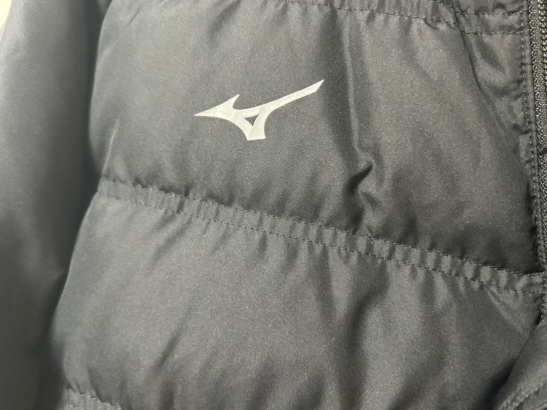 美品 MIZUNO ダウンロングコート L ベンチコート 応援 防寒着の通販は
