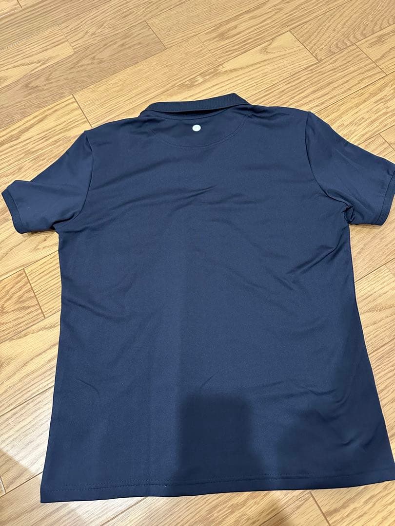 値下 BRIEFING ネイビー ポロシャツ レディースLサイズ 美品