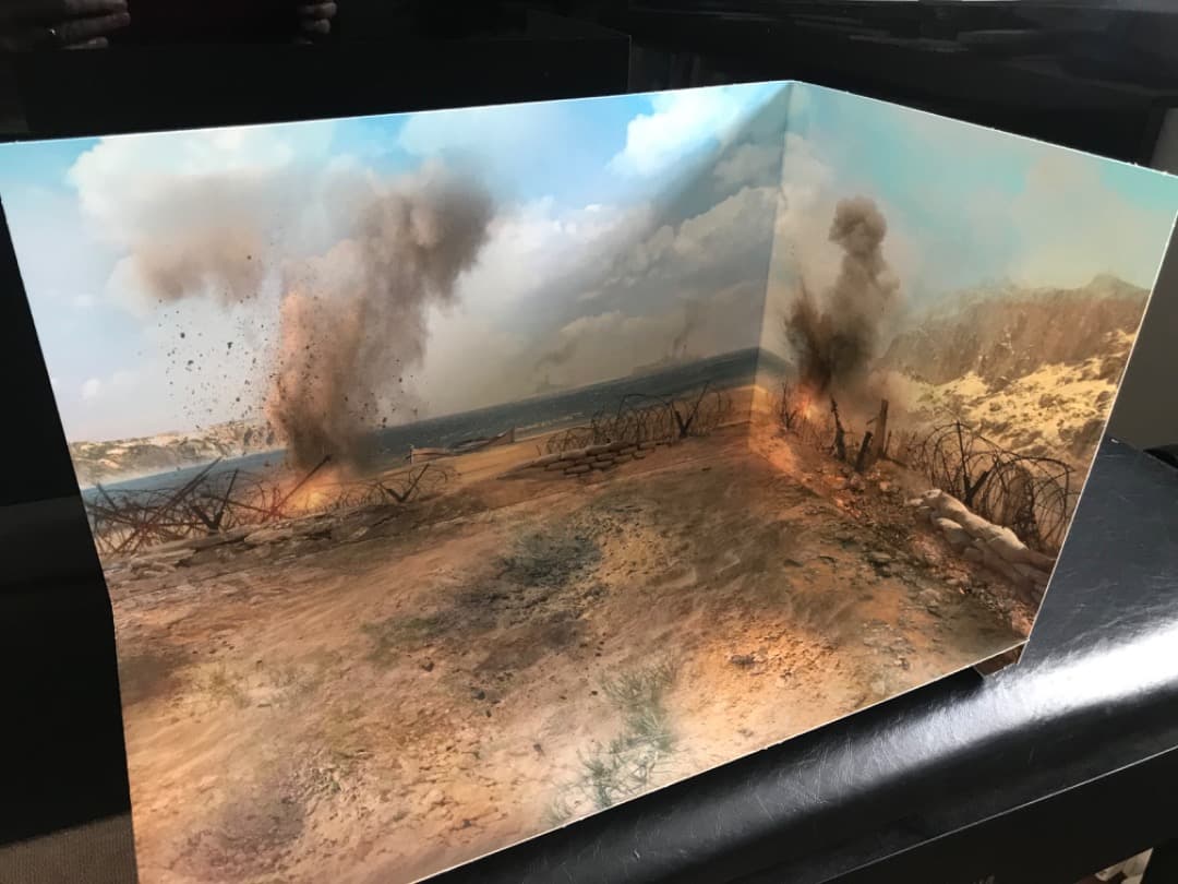 ジオラマ WW1 イギリス軍ICM 1/35 第一次世界大戦 塹壕シーン 完成品