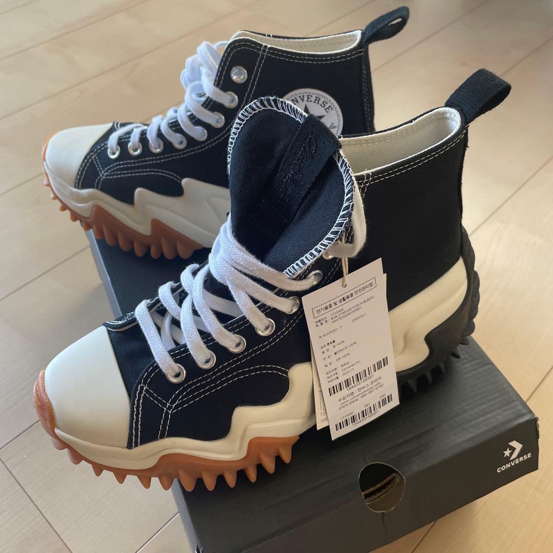 新品』CONVERSE ランスターモーション 厚底 ブラック レア 25cm - メルカリ