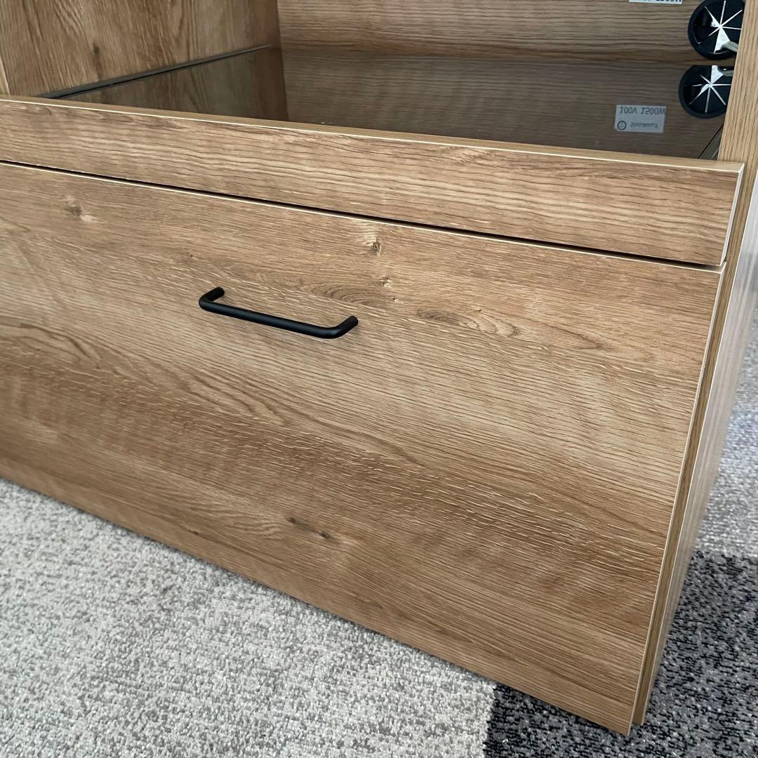 東京23区配送無料✨設置まで❗️キッチンカウンター ワイド 幅120cm 美品