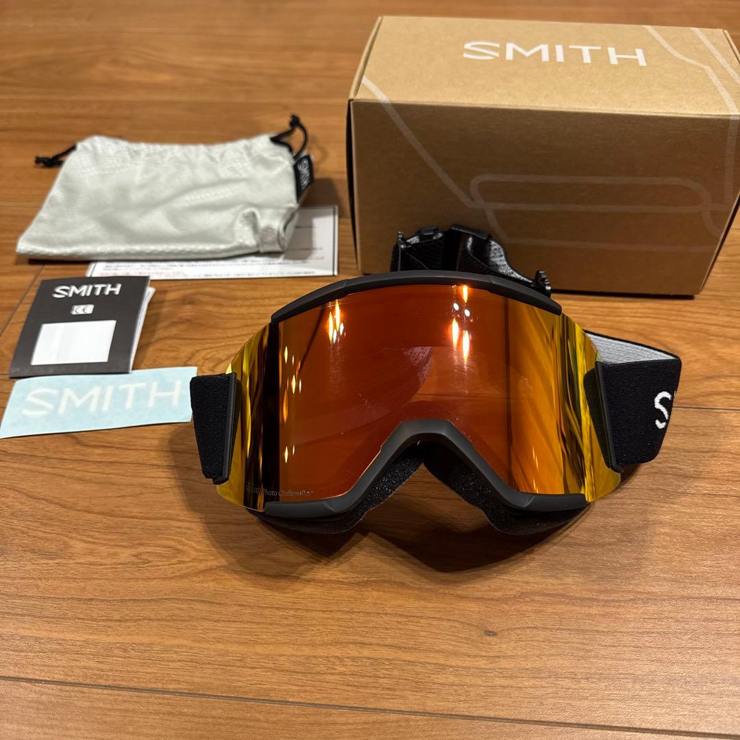 SMITH Squad ゴーグル ChromaPop ブラック Amazon | [Smith] Squad スノーゴーグル (ブラックアウト ChromaPop