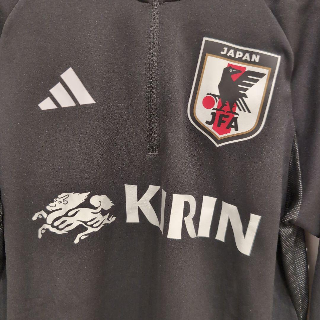 adidas 日本代表 長袖ジャージ 黒 DREAMロゴ入り 非売品 支給品 М