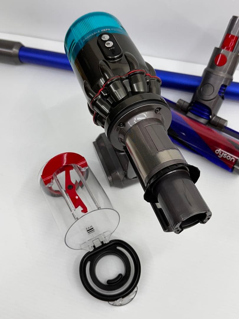 中古 美品 ダイソン 掃除機 SV21 本体 ヘッド パイプ 純正バッテリー付き