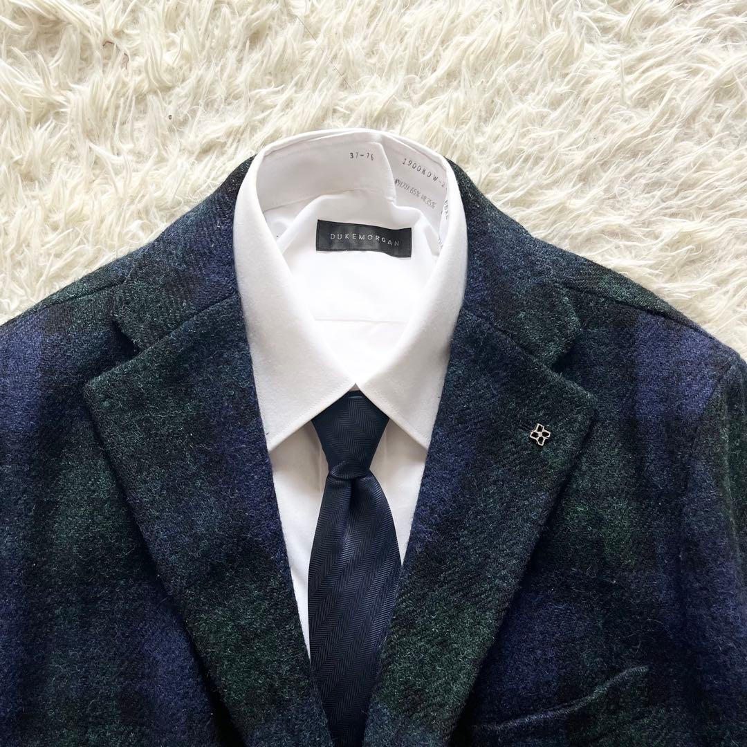 <美品>TAGLIATORE×ブリッラ ハリスツイード生地 チェスターコート48 美品>TAGLIATORE×ブリッラ ハリスツイード生地 チェスターコート48