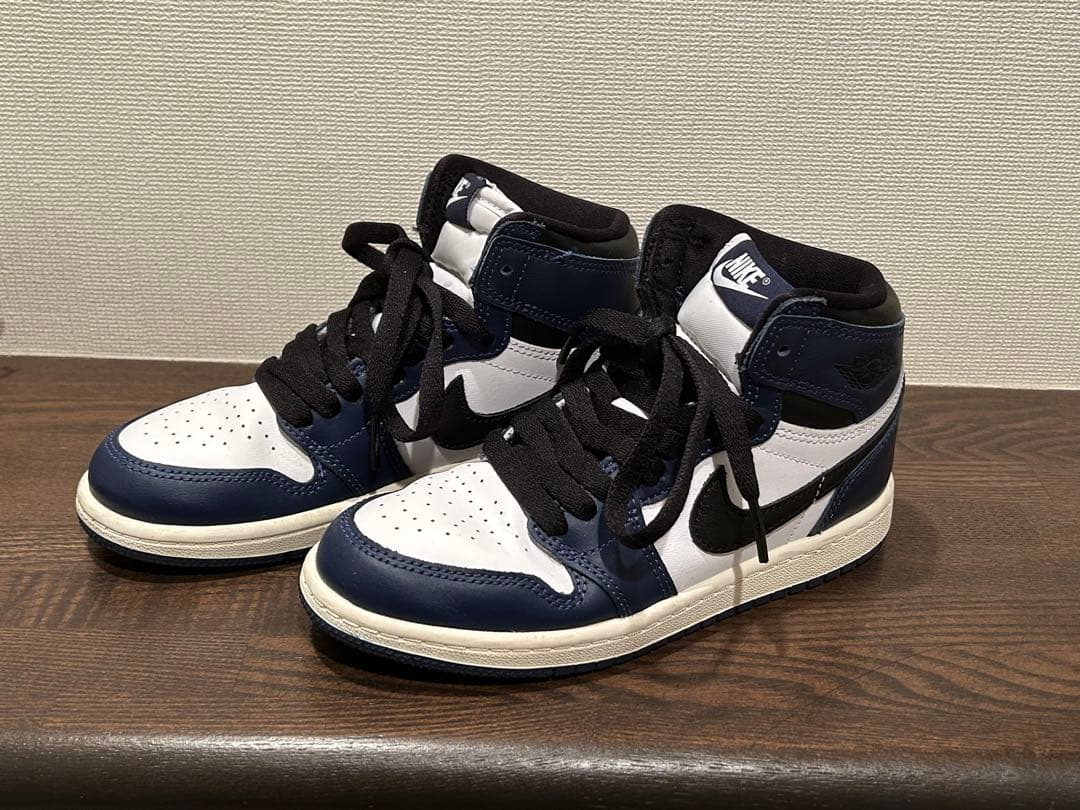 ジョーダン1レトロ HIGH OG キッズ NIKE 20.0cm ネイビー