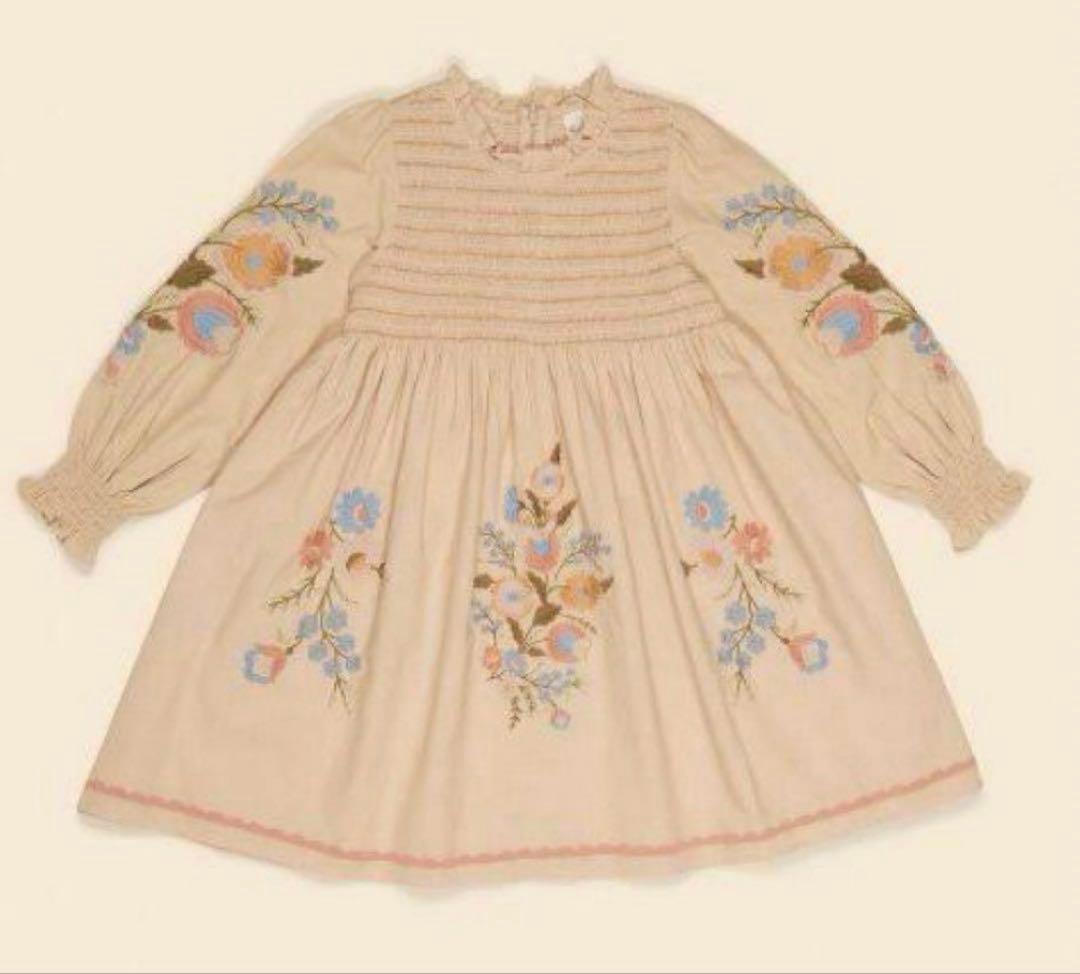 apolina kids ワンピース 2-3y mia dress