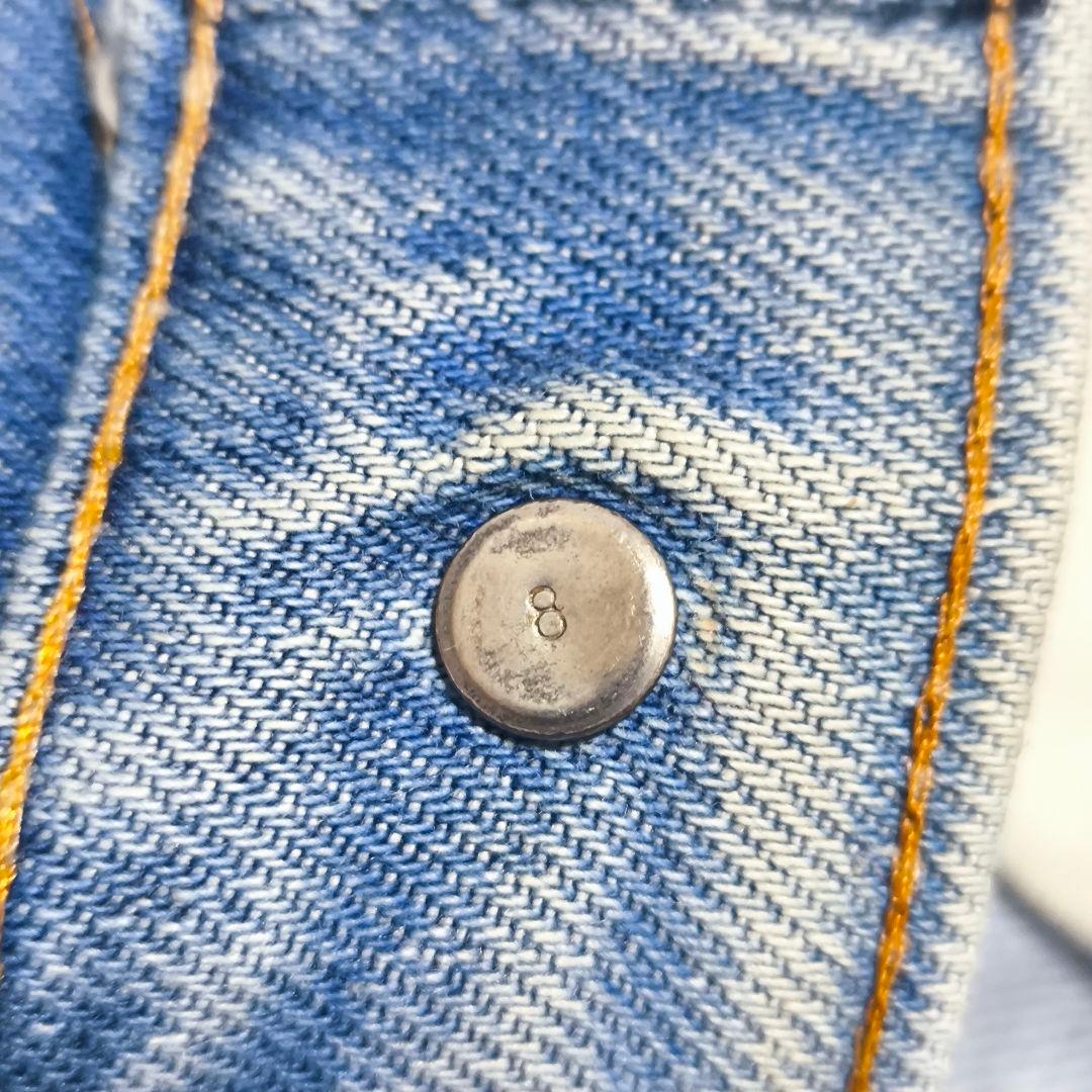 希少 廃盤 リーバイス 裏刻印8 オレンジタブ TALONジップ ビンテージ