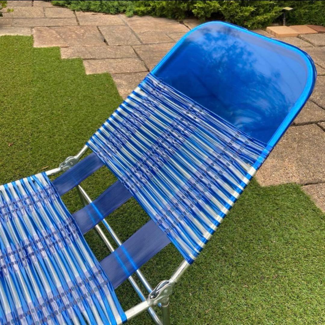 昭和レトロ ビーチベッド チューブベッド サマーベッド コット - メルカリ