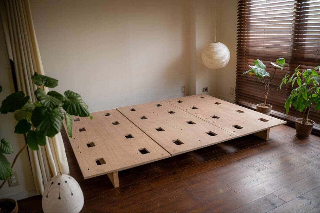 部屋を広くする家具｜ LIVING BED （旭川家具） 畳ベッド - メルカリ