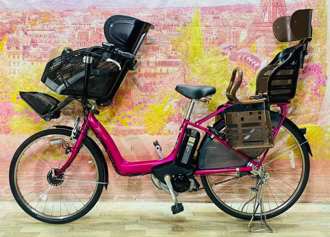 K2480 電動自転車ブリヂストン アンジェリーノ 子供乗せ 26インチ送料無料 125.jpg