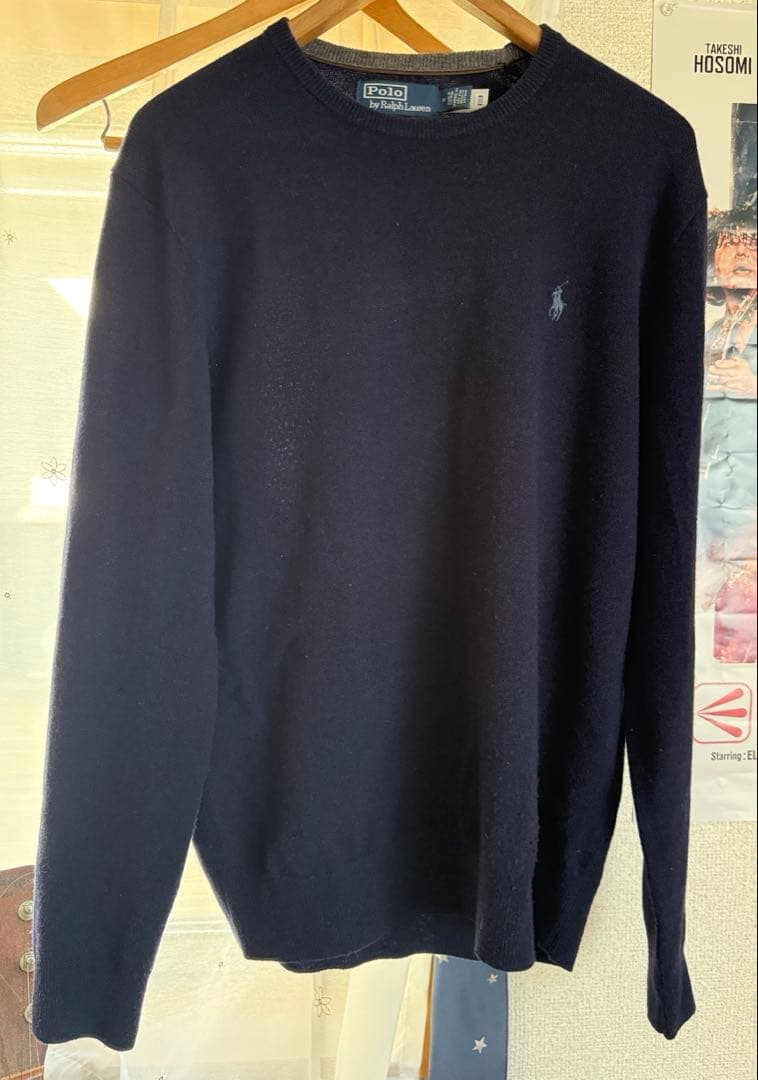 Polo by Ralph Lauren ネイビー セーター M - メルカリ