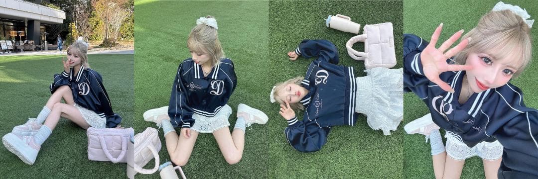 ダーリッチ Darich Clubスカジャン ネイビー NVY