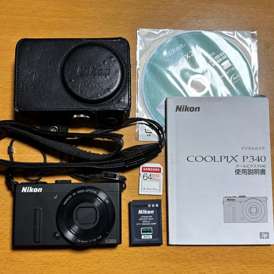 Nikon COOLPIX P340 コンパクトデジタルカメラ 動作確認済 ニコン COOLPIX P340 価格比較 - 価格.com
