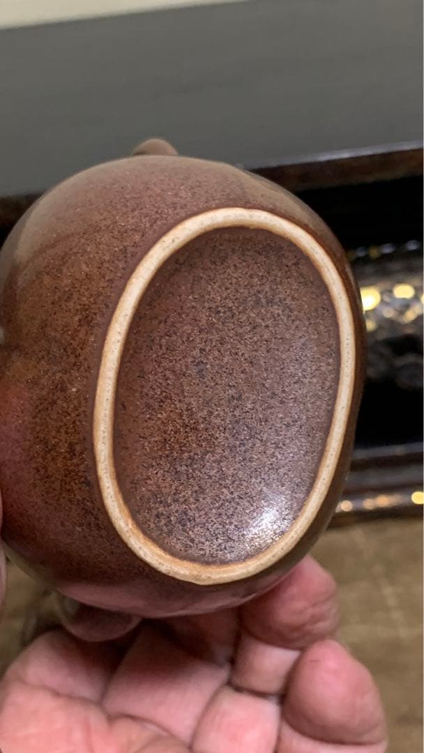 乌金釉 水差し 徳利 茶道具 燗瓶？ 酒器？