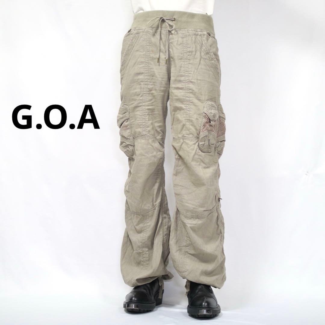 goa】ゴア アーカイブ パラシュートパンツ ミリタリー ギミック - メルカリ