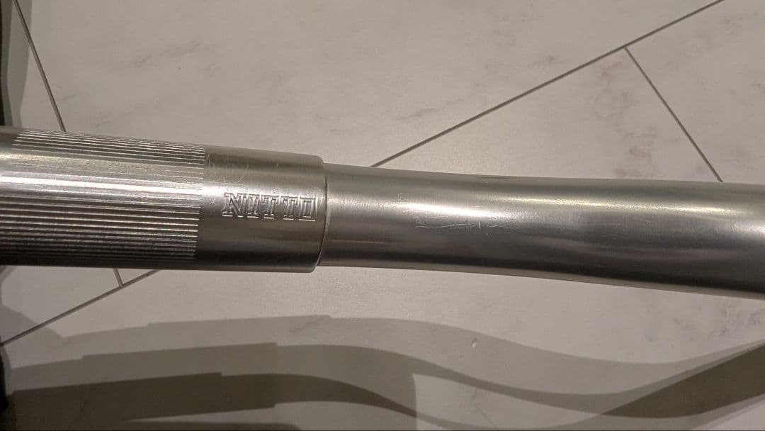 NITTO b355 kite bar ハンドル シルバー - メルカリ