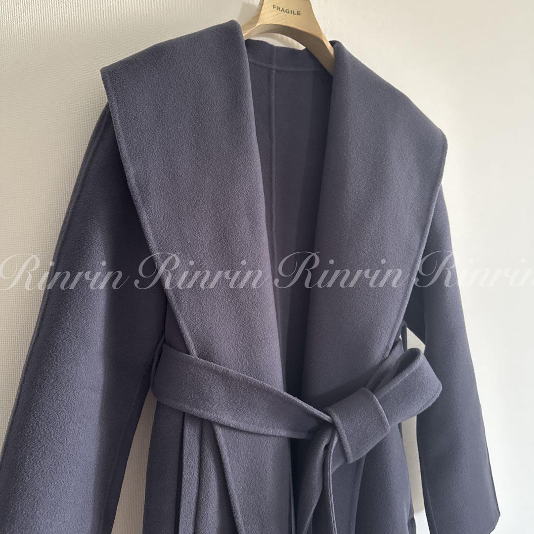 ANAYI シャルムリバーショールロングコート 38 - メルカリ