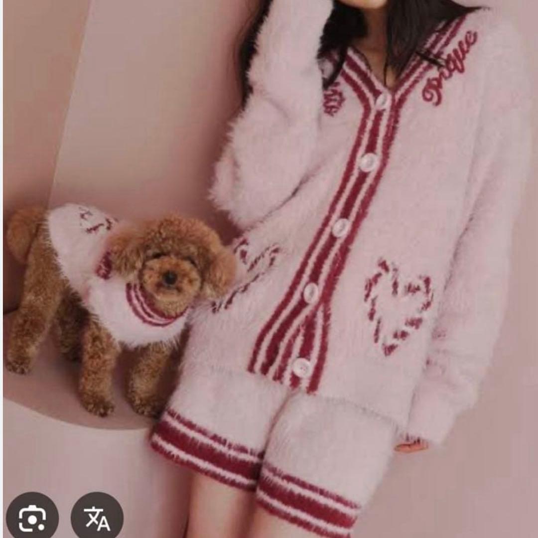 極美品　ジェラートピケ　ジェラピケ　カーディガン　パンツ　ソックス　3点 極美品 ジェラートピケ ジェラピケ カーディガン パンツ ソックス 3点