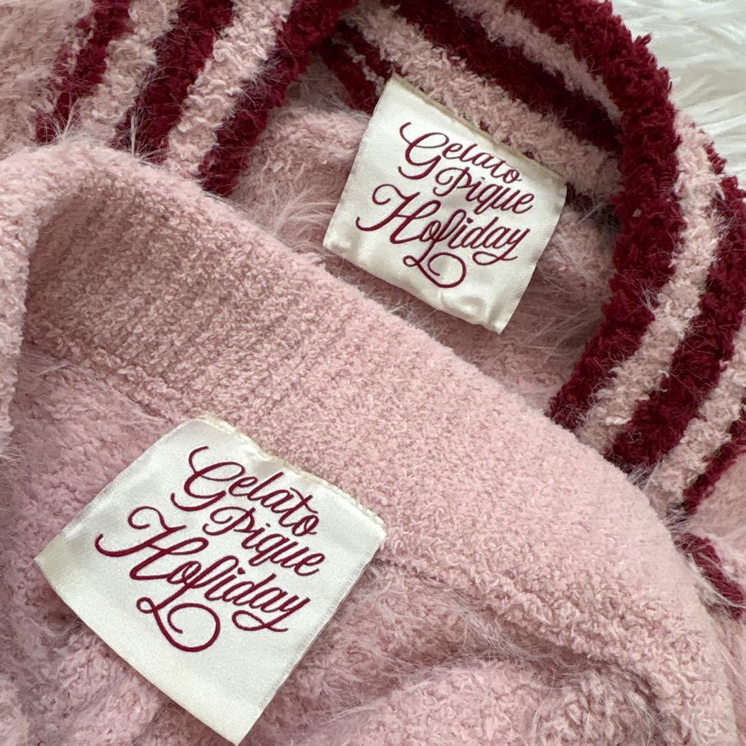 極美品 ジェラートピケ ジェラピケ カーディガン パンツ ソックス 3点