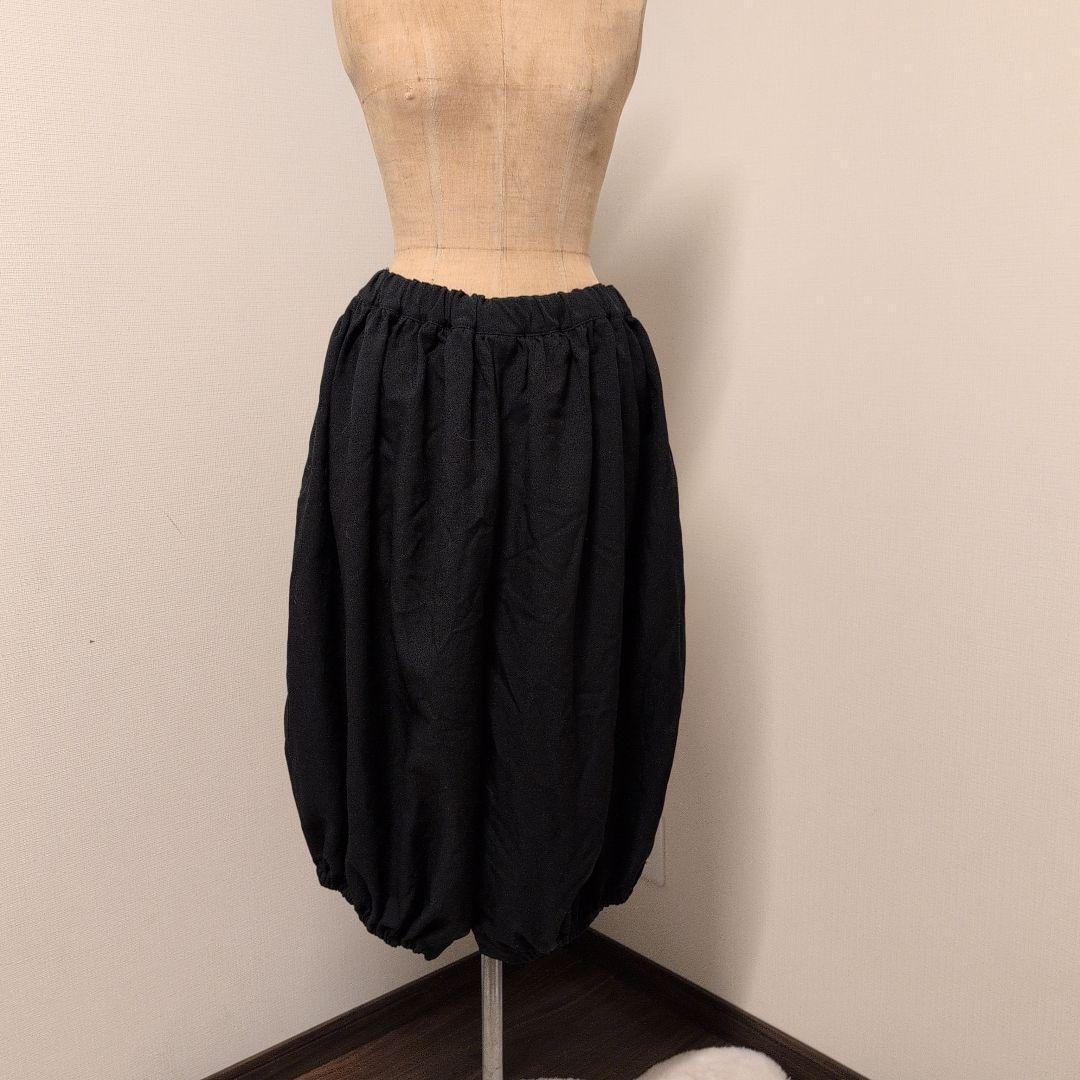 BLAMING 黒 バルーンサルエルパンツ コムデギャルソン コムデギャルソンCDGサルエルパンツ | コムデギャルソン リンカン
