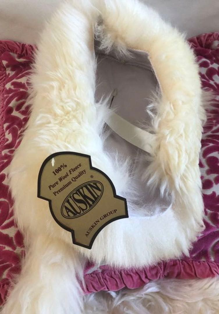 新品未使用 純羊毛 オーストラリア AUSKIN ティッシュボックスカーバ