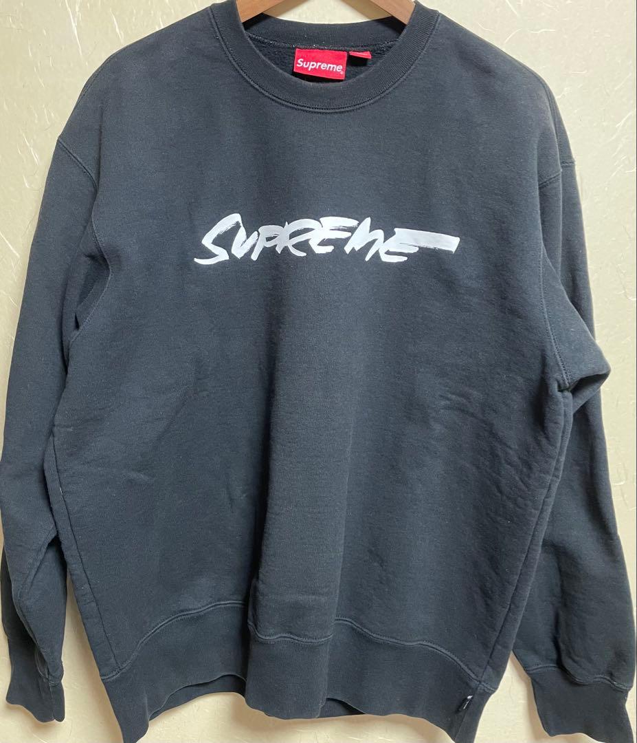 supreme Futura Logo Crewneck black Mサイズ 20AW】Supreme Futura ロゴ スウェットシャツ ブラック (Supreme