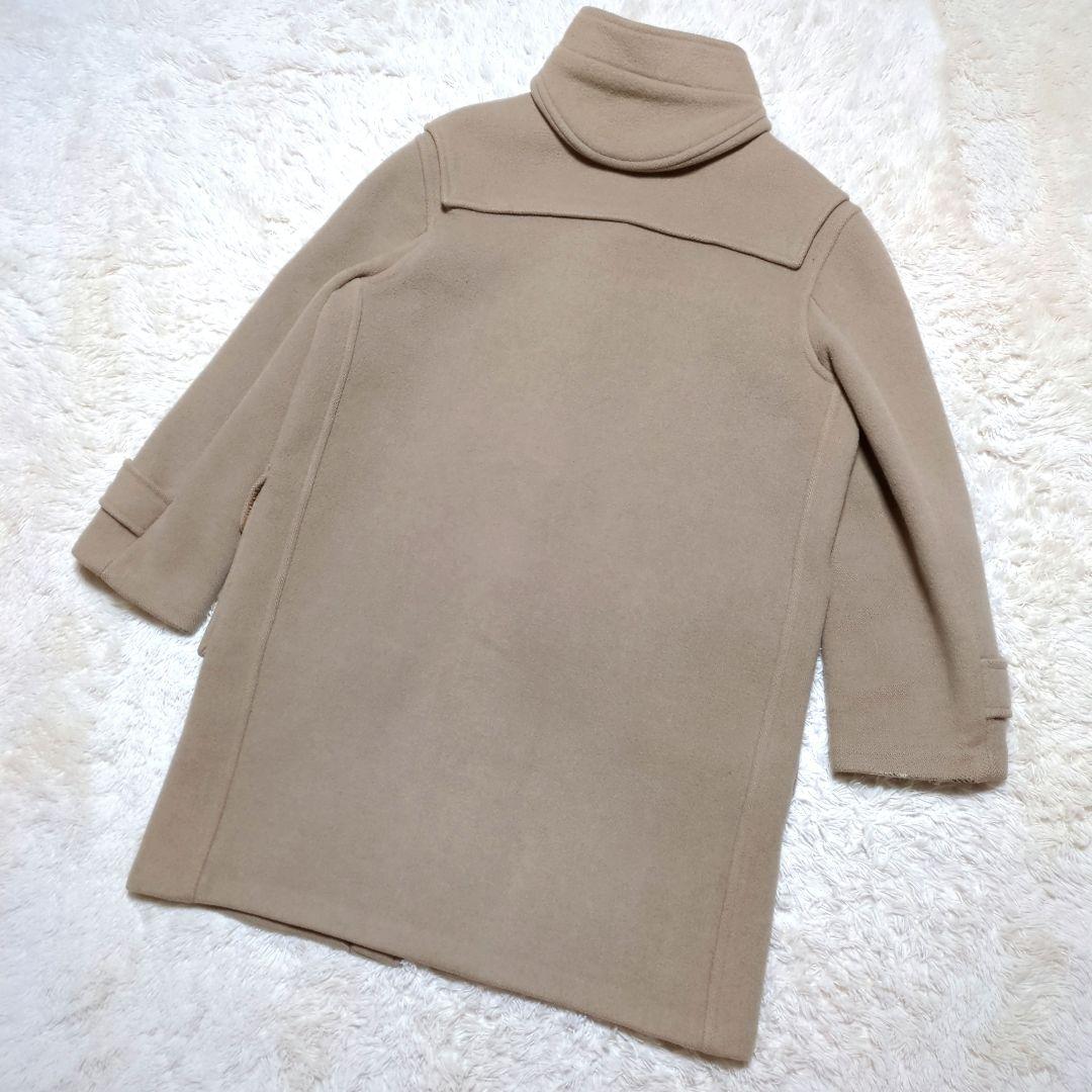 バーバリー ロングダッフルコート ノバチェック XL ベージュ オーバー