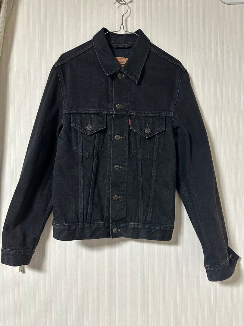 Levi's 90s 70500 ブラックデニムジャケット ユーロリーバイ