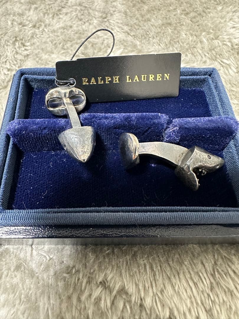 Ralph Lauren スカルデザイン カフリンクス