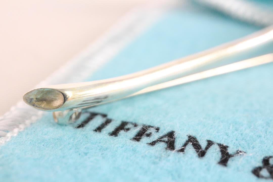 ◎ティファニー ブローチ イチョウモチーフ 銀杏 ピンバッチ シルバー