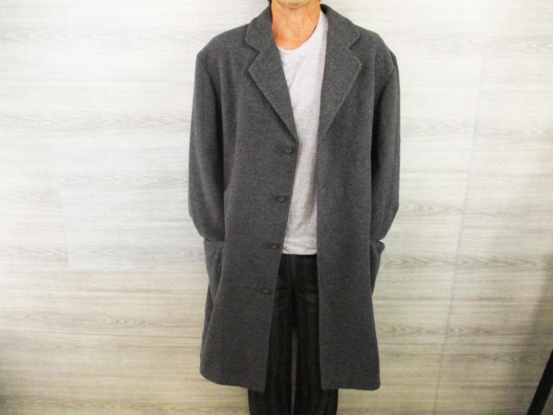 90S アルマーニジーンズ○イタリア製＜チェスターコート＞M0399m