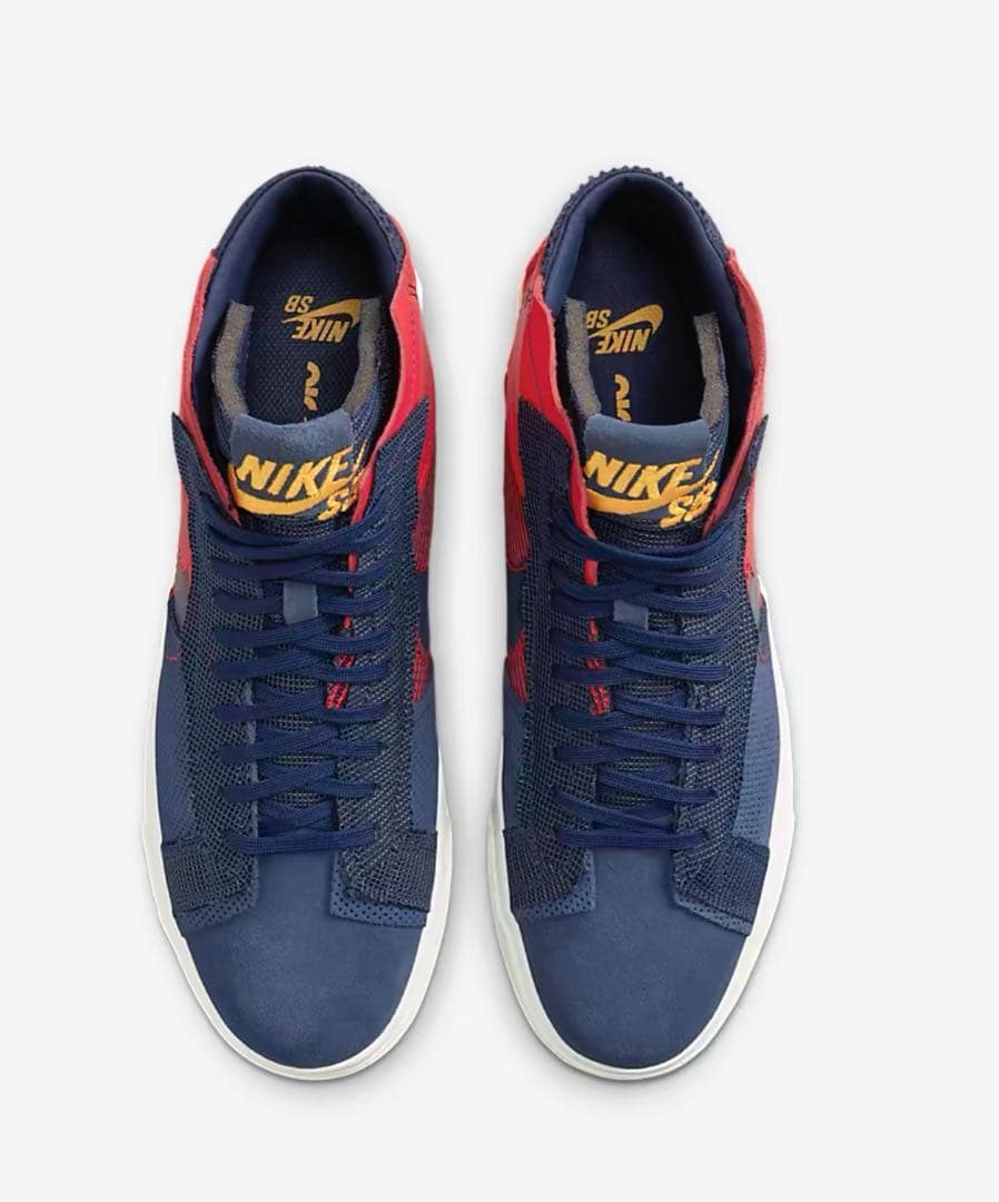 シューズ(男性用) Nike SB Blazer Mid \"Barcelona\"
