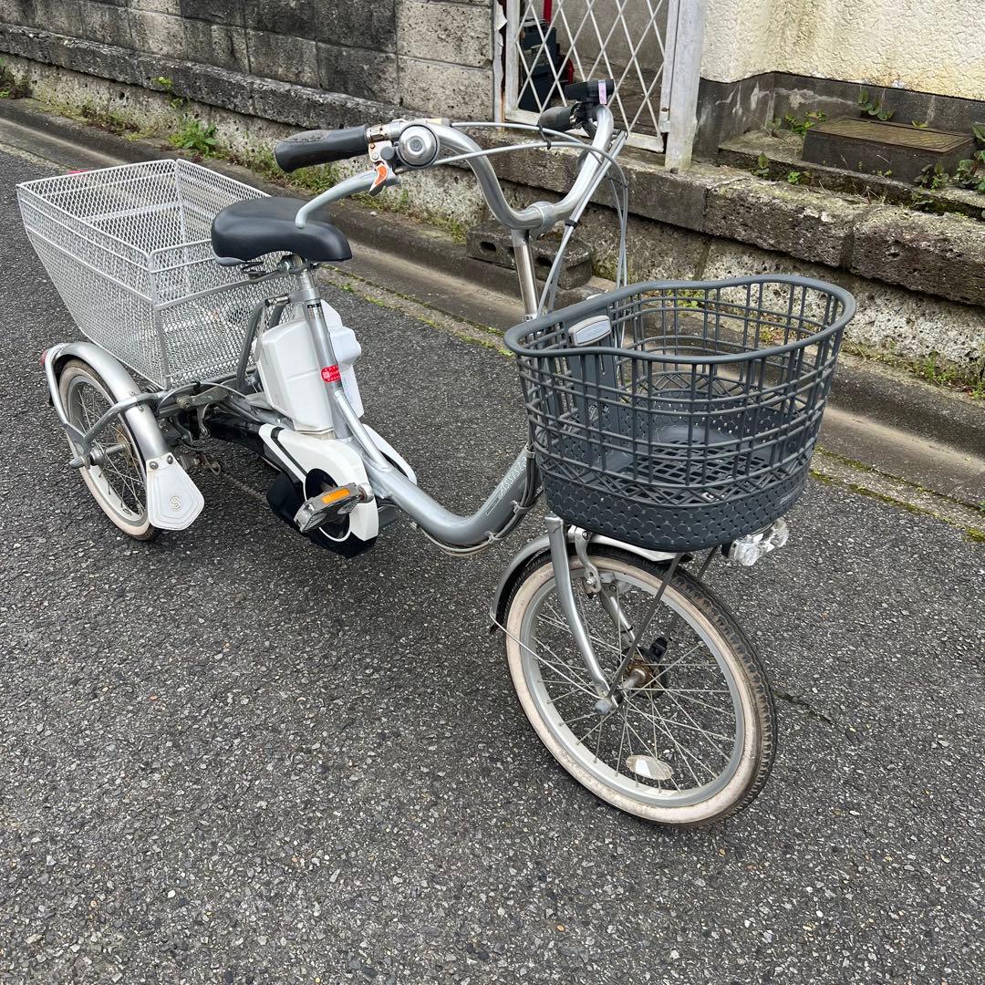 電動アシスト自転車◇三輪ワゴン◇ブリヂストン◇アシスタ◇3段ギア